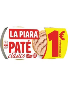 PATE LA PIARA CLASSIC  2X75G