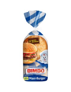 PAN MAXI BURGUER 4U 300G