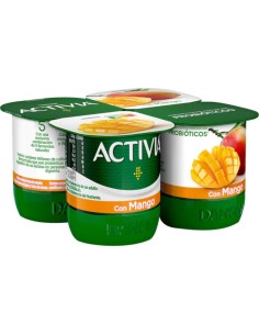 ACTIVIA C/MANGO DANONE 4X120G