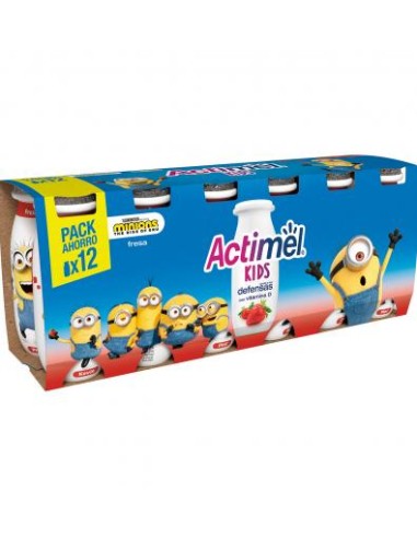 ACTIMEL LIQ. FRESA DANONE 12X100G