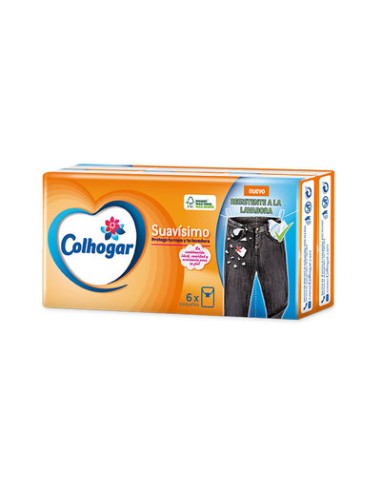 PAÑUELOS COMPACTOS COLHOGAR 6U