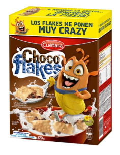GALLETA CUETARA CHOCO FLAKES 520G