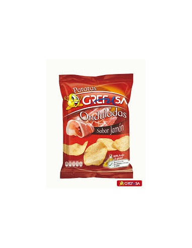 PATATAS JAMON GREFUSA 120G