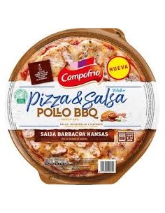 PIZZA POLLO KANSAS CAMPOFRIO 400G