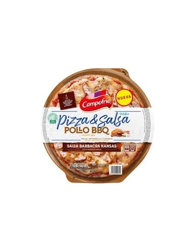 PIZZA POLLO KANSAS CAMPOFRIO 400G