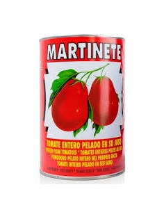 TOMATE NATURAL PELADO MARTINETE 400G