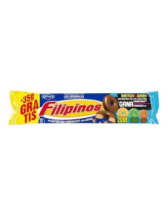 FILIPINOS CHOCO/LECHE 128G