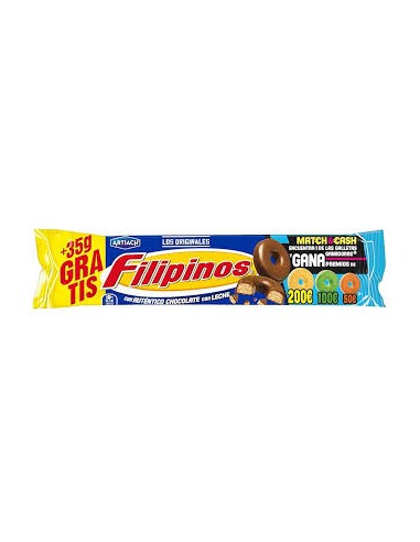 FILIPINOS CHOCO/LECHE 128G