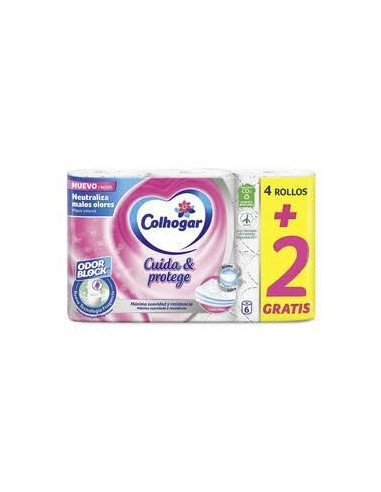 PAPEL HIGIENICO COLHOGAR 4+2U