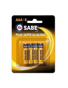 PILAS ALCALINAS AAA 4U