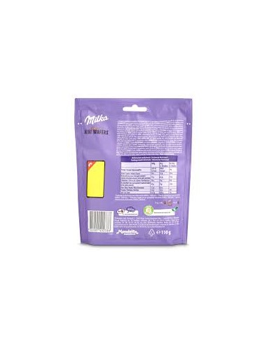 GALLETAS MINI WAFERS MILKA 110G