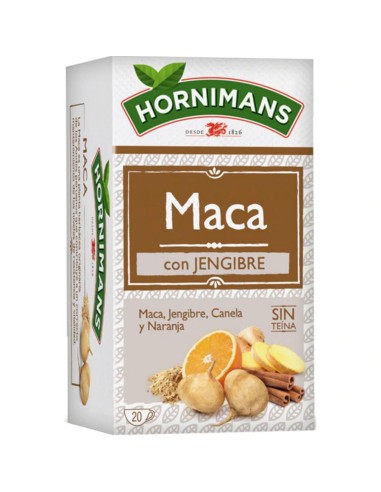 HORNIMANS TE MACA/JENGIBRE 20S
