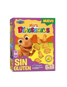 GALLETAS MINI DINOSAURUS SIN GLUTEN 160G