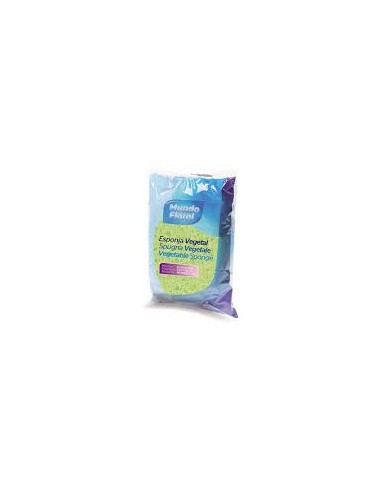 ESPONJA VEGETAL OVAL MUNDO FLORAL