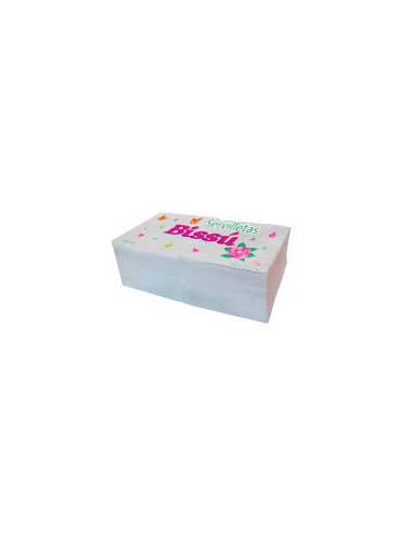SERVILLETAS BISSU BLANCA DUPLO 140U