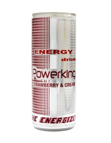 REFRESCO POWERKING STRAWBERRY 250ML