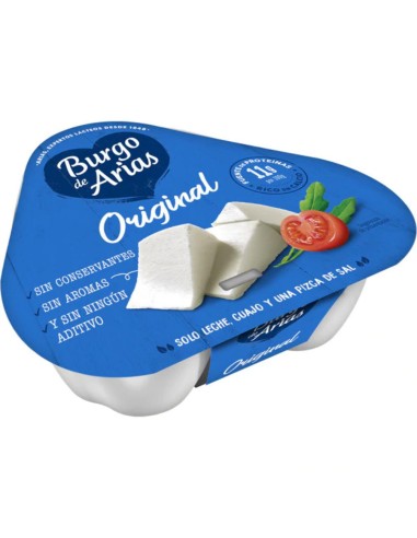 QUESO FRESCO NATURAL BURGO DE ARIAS 3X72G