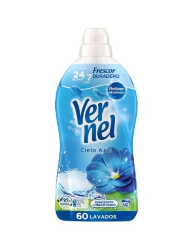 SUAVIZANTE VERNEL C. AZUL 60D 1.08L