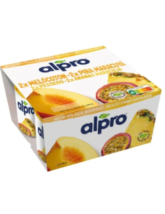 YOGUR MELOC/PIÑA/MAN ALPRO 4X125G