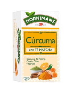 INFUSION CURCUMA/TE MATCHA/CANELA/CLAVO HORNIMANS 20U