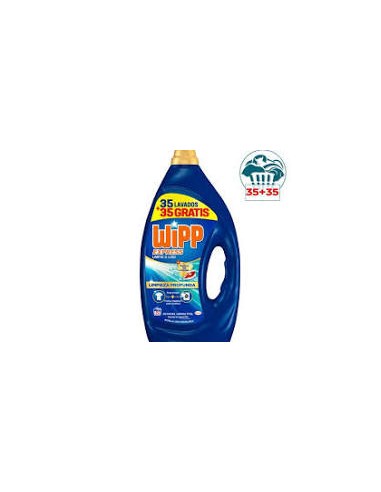 DETERG. LIQ. WIPP GEL LIMPIO/LISO 35+35D 3150ML