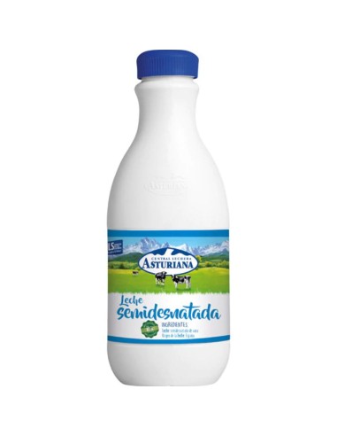 LECHE SEMIDESNATADA ASTURIANA 1.5L