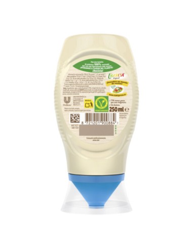 MAYONESA LIGERESA LIGHT BOCABAJO 250ML