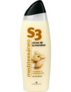 GEL S3 LECHE/ALMENDRA 650ML