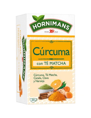 INFUSION CURCUMA  HORNIMANS 20U