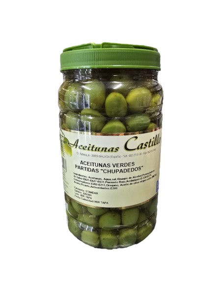 ACEITUNAS  CHUPADEOS CASTILLO 700G