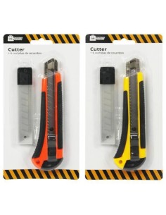 CUTTER +5 HOJAS DE RECAMBIO