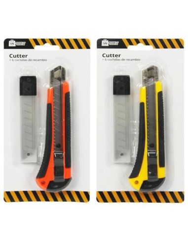 CUTTER +5 HOJAS DE RECAMBIO