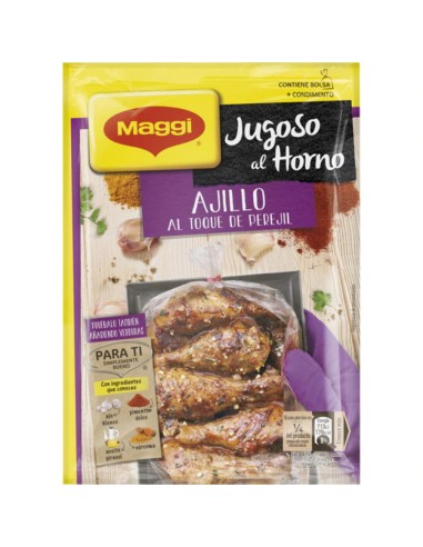 JUGOSO AL HORNO AJILLO MAGGI 36G