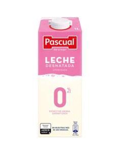 LECHE DESNATADA PASCUAL 1L