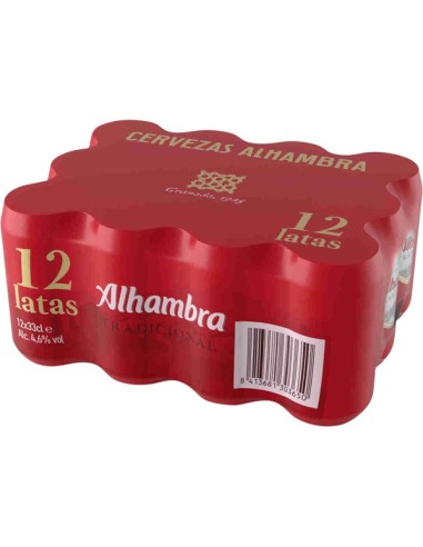 CERVEZA ALHAMBRA LT/33CL