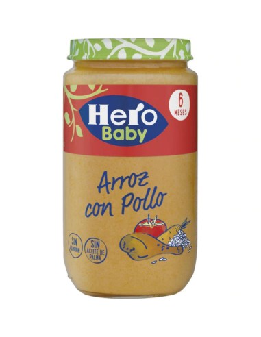 POTITO POLLO/ARROZ HERO 235G