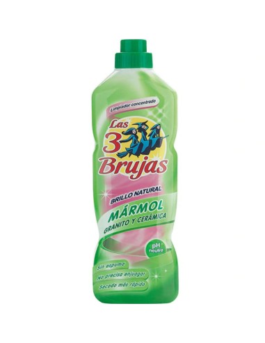 LIMPIADOR MARMOL 3 BRUJAS 1L