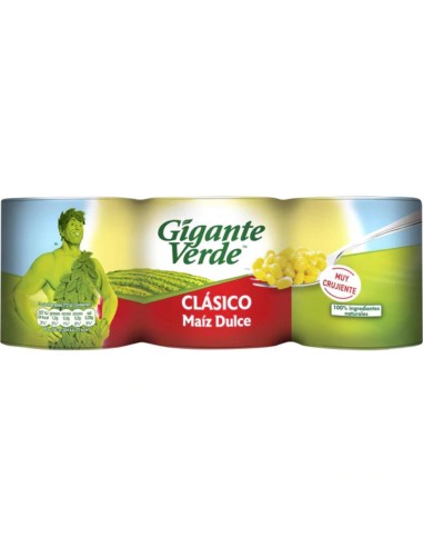 MAIZ DULCE GTE. VERDE 3X160G