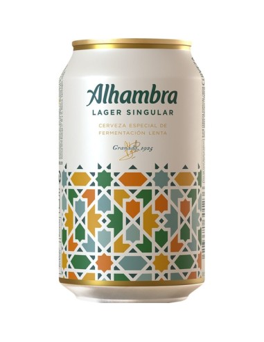 CERVEZA ALHAMBRA ESPECIAL 33CL