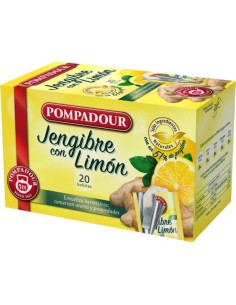 INFUSION JENGIBRE Y LIMON  POMPADOUR 20SB