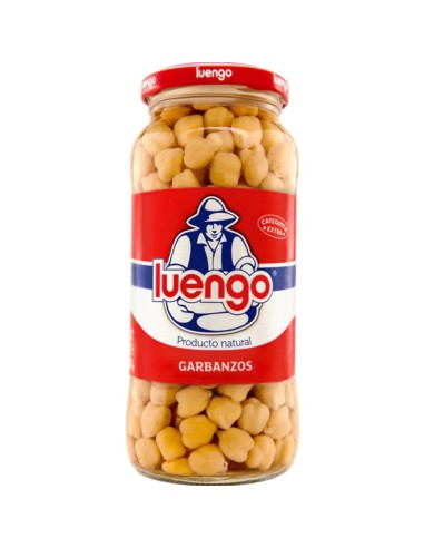 GARBANZO COCIDO NATURAL LUENGO 570G