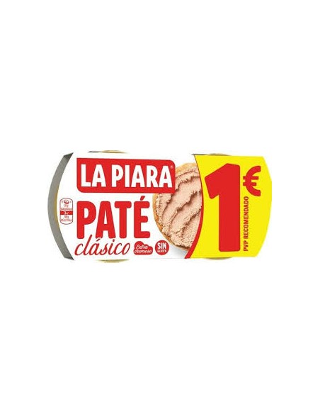 PATE LA PIARA CLASSIC  2X75G