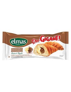 CROISSANT GIGANTE CACAO/VAINILLA ELMAS 160G
