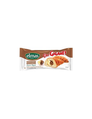 CROISSANT GIGANTE CACAO/VAINILLA ELMAS 160G