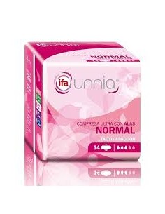 COMPRESAS ALAS NORMAL IFA 14U