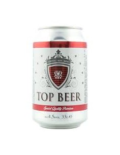 CERVEZA TOP BEER LT/33CL