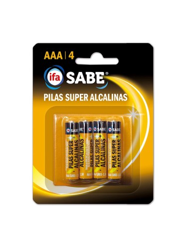 PILAS ALCALINAS LR03-AAA IFA P/4U