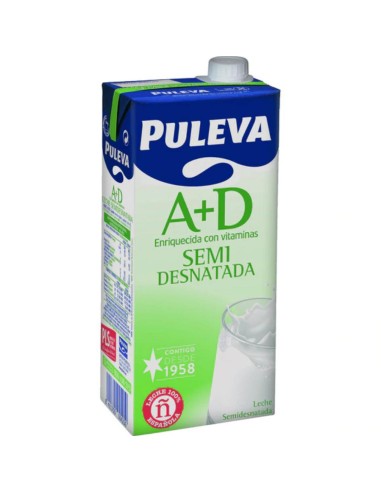 LECHE SEMI PULEVA BK/1L