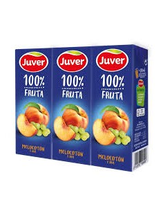 ZUMO MELOCOTON JUVER 3X200ML