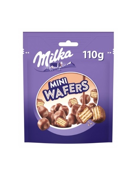 GALLETAS MINI WAFERS MILKA 110G